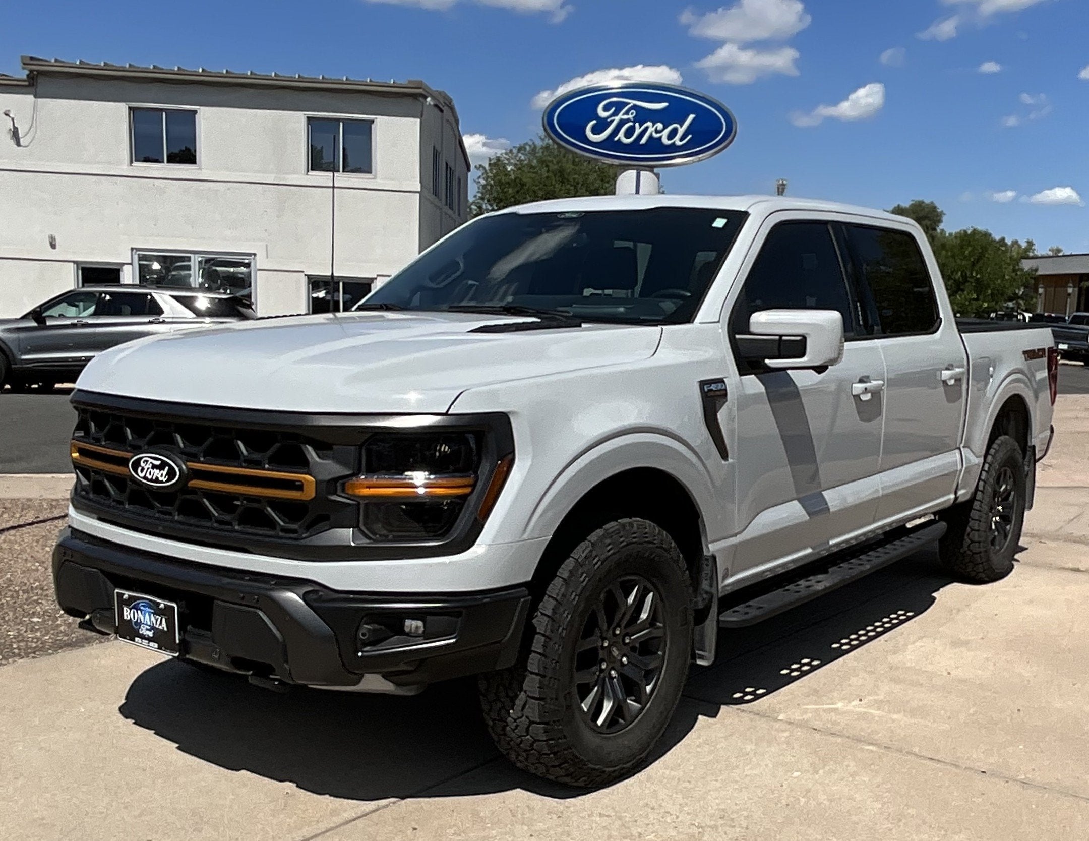 2024 Ford F-150 Tremor in Avalanche — front three-quarter view
